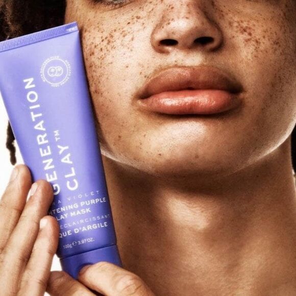 New Generation Clay Ultra Violet Brightening Purple Clay Mask 3.97 oz - Picture 7 of 9